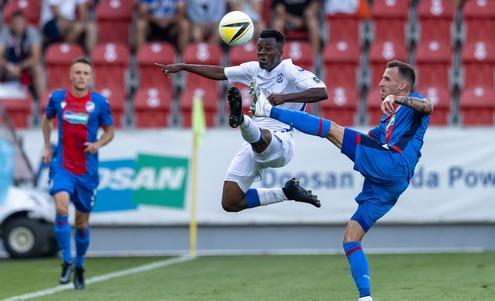 ЛК-2021/22. Виктория - Динамо Брест. Фото twitter.com/fcviktorkaplzen