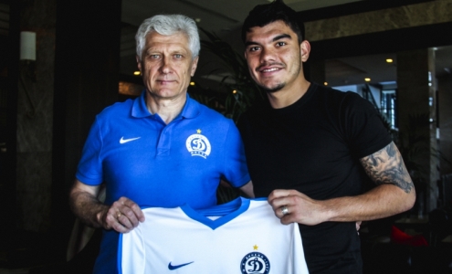 Сергей Боровский и Александр Нойок. Фото dinamo-minsk.by