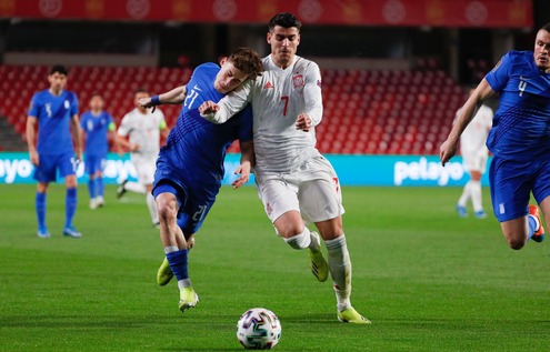 Квалификация Чм-2022. Испания - Греция - 1:1