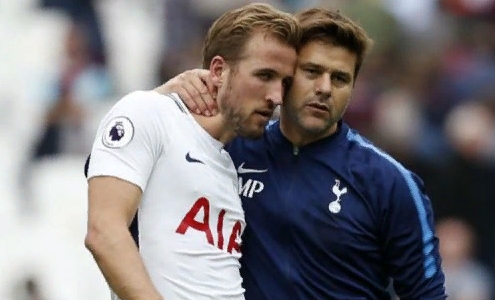 Харри Кейн и Маурисио Почеттино. Фото Getty Images