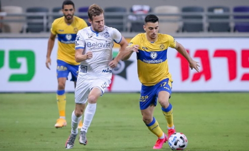 ЛЧ-2020. Маккаби - Динамо Брест. Фото Маккаби