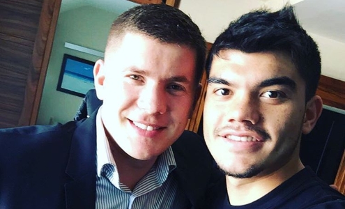 Максим Карагодин и Александр Нойок. Фото из личного архива Максима Карагодина